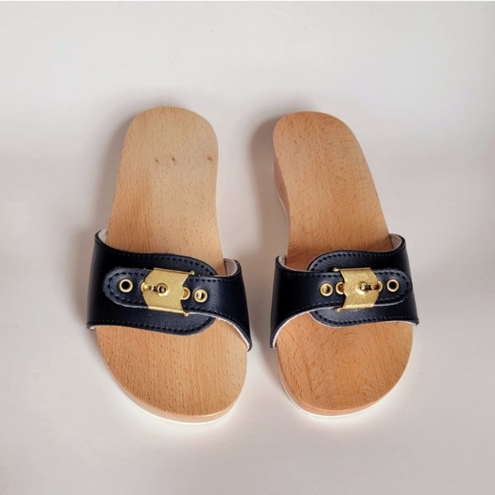 Dr scholl's Style,  wood orthopedic clogsOrthopedic wooden clogs, made in Italy